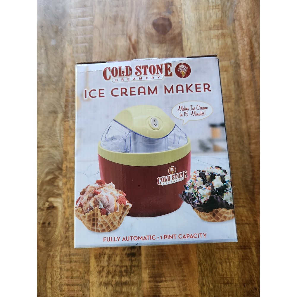 Cold Stone Creamery 1 Pint Ice Cream Maker New in Box